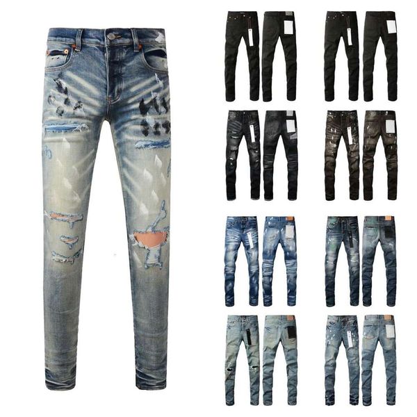 

designer skubi Jean for mens womens denim Trousers Men Black High Straight Retro Streetwear Casual Sweatpants Joggers ksubi jean purple hole Pants Jeanse 5G, Ks-3001