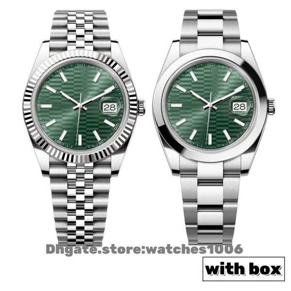 

Mens Mechanical Watches date just High quality Designer Sapphire mirror surface 904L Stainless steel Watch 41MM Luminous waterproof watch, As picture-12