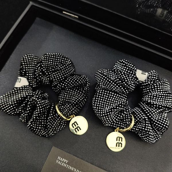 

New Style Hair Ring Adorned Rhinestones Tying Ponytails And Buns High Elasticity Hair Tie Scrunchie Charming Hair Accessory For Women