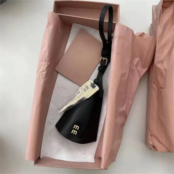 

New Leather Key Lanyard Bags Pendant Accessories Womens Gift Boutique Keychain