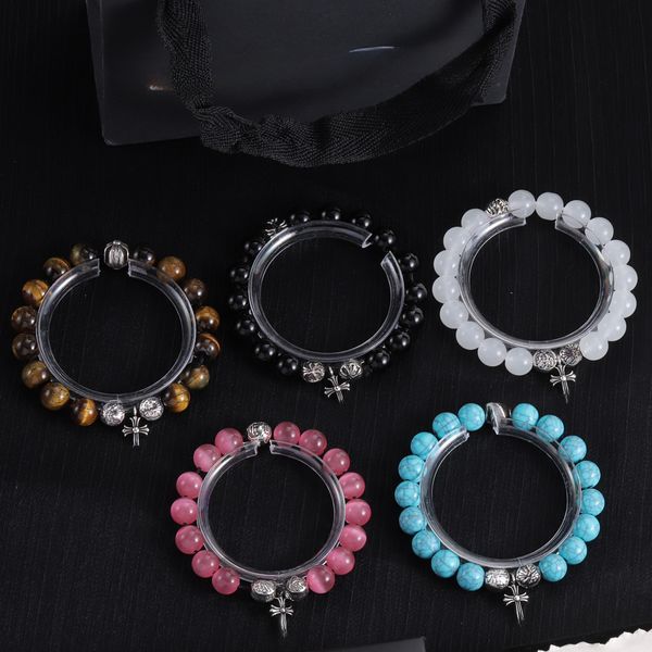 

Bohemian Love Pendant Beaded Bracelet Set - Retro Ethnic Personalized Women's Crystal Jewelry Gift