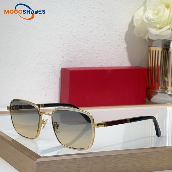 

New Mens sunglasses for women luxury glasses nylon lenses metal cheetah frame Classic styles blue brown lenses Leisure Multicolor buff occhiali gafas de sol 0491