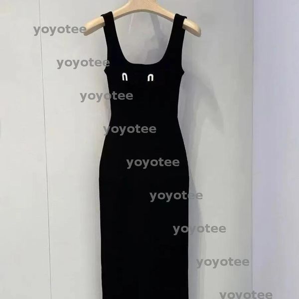 

Womens Casual Dresses Sleeveless Printed Designer Vest Shirts Tops Short Tanks Shirts Classic Flat Skirts Woman Slim Outwears Summer Dress Vest -L BFD2504081, White2