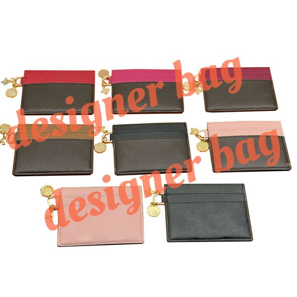

Designer bag wallet purses famous wallets purses zipper cards and coins card holder coin purse clutch bag with box free ship, Mono black
