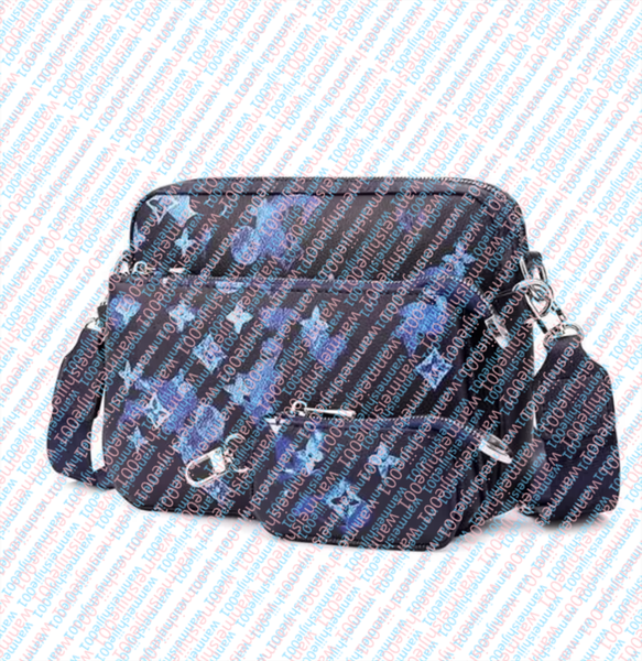 

Men Leather TRIO Messenger Bags Luxury Shoulder belt Make up Bag Women Luxury Shoulder Bags Famous Trip Postman Classic Handbag Briefcase Crossbody Bags, T20
