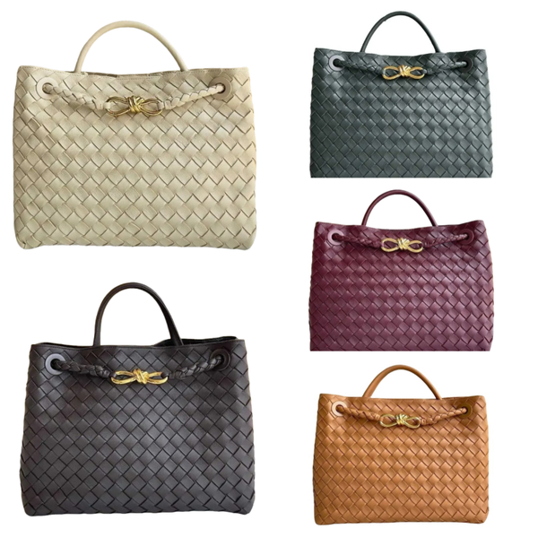

Designer Bag Baguette Tote Bag Woven Shoulder Bag Women Portable Single Shoulder Large brown tote bags bowknot hardware internal zipper wallet Leather Summer style, 5$