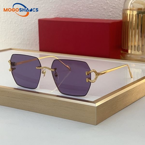 

Fashion brand designer woman sunglasses Retro Anti-Glare Driving Classic Eyewear Luxury Designer CT0577S Eyewear With Brand Logo color change Sun Glasses Woman