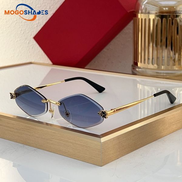 

oval one piece luxury designer polarized sunglasses for women gafas de sol vintage gradient minimalist cheetah glasses buffalo horn eyeglasses for men with box