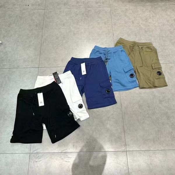 9AAA Man Shorts Solid Color Mens Track Pants Short Joggers Summer Beach Bottoms With Pocket Budge Side Designer Shorts Asian Size M-2XL