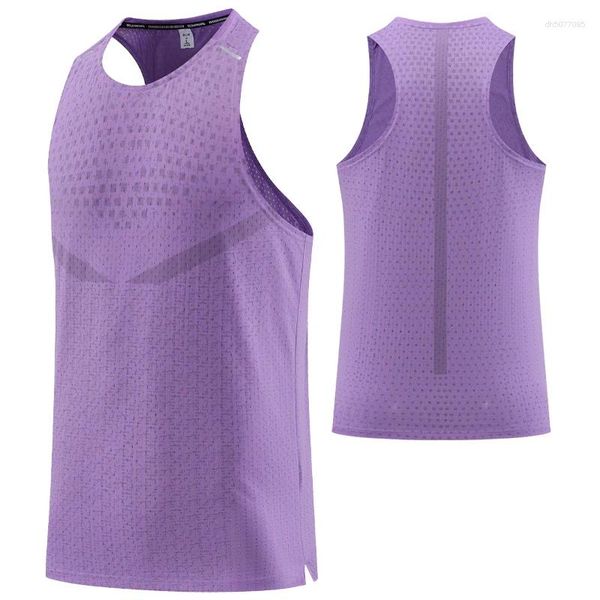 

Men's Tank Tops Men Gym Vest Quick-Drying Mesh Breathable Summer Cool Beach Travel Undershirt Basketball Training Fashion Running Tanks, Lightorange