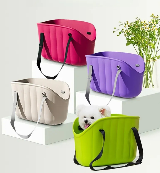 

EVA for cats and puppies outdoor breathable portable cat pet backpack shoulder bag wholesale, Beige