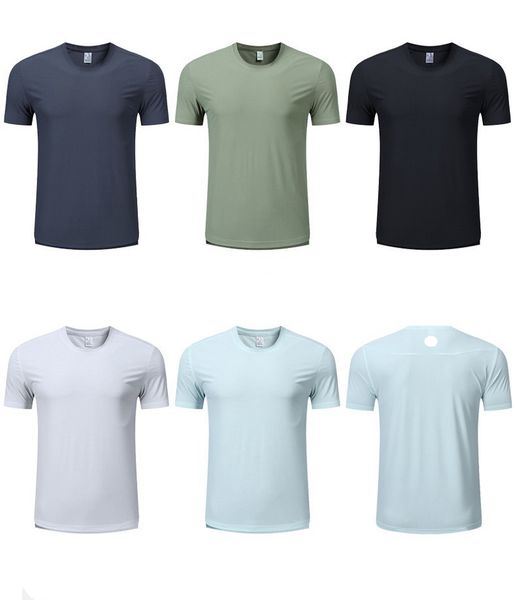 

Men Yoga Outfit Gym T shirt Exercise Fitness Wear Quick-drying shorts Sportwear Trainning Basketball Running Shirts Outdoor Tops Short Sleeve Elastic Breathable, P03