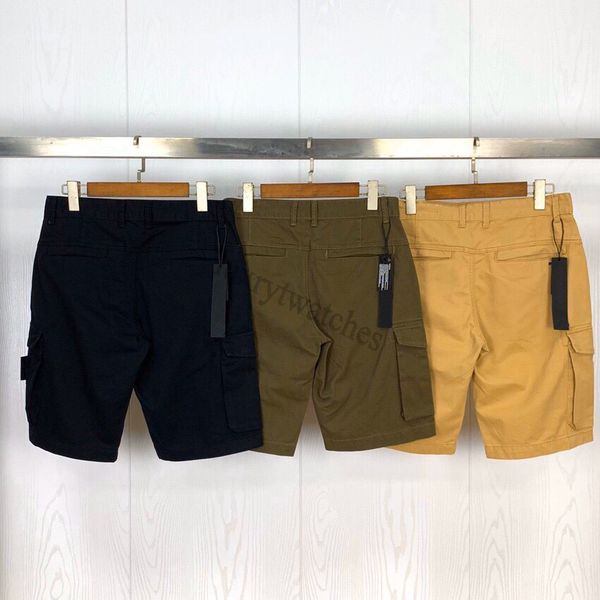 

Mens Designer Shorts Ston Cargo Pockets Islandness Work Five-piece Summer Sweatpants Multi-function Thigh Pants Short Casual Loose, No.2
