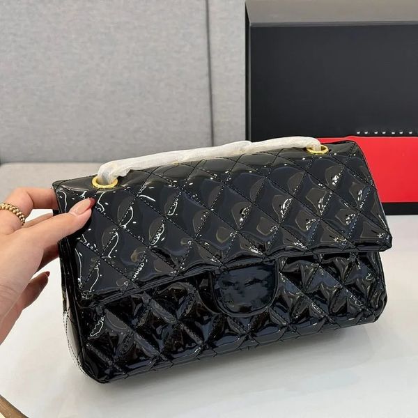 

Designer bags Luxury designer bag Shoulder Bag Top Tier Quality Fashion womens bags Chain Bag Clutch Flap Tote Bags Glossy Leather Bags Caviar Lambskin Classic Purse, 4#