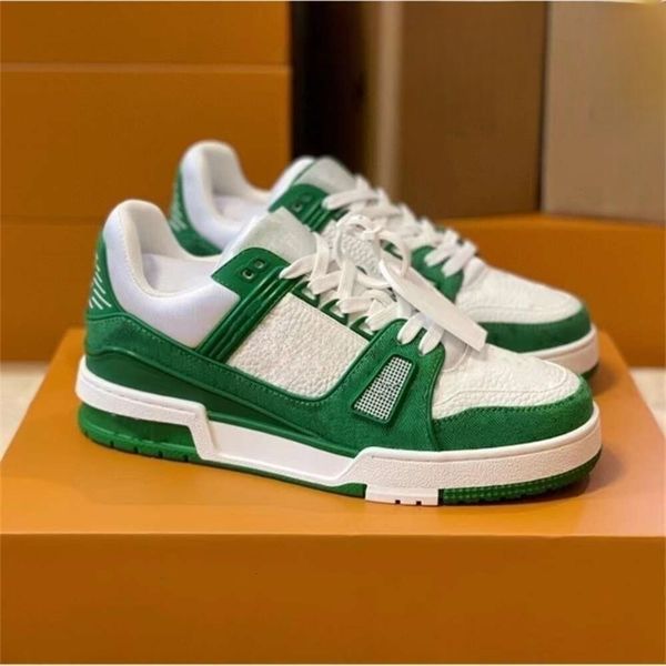 

mens shoes lvtrainers sneakers womens sneakers men sneakers platform sneakers Plate-forme shoes black out of office sneaker A10, 11_color