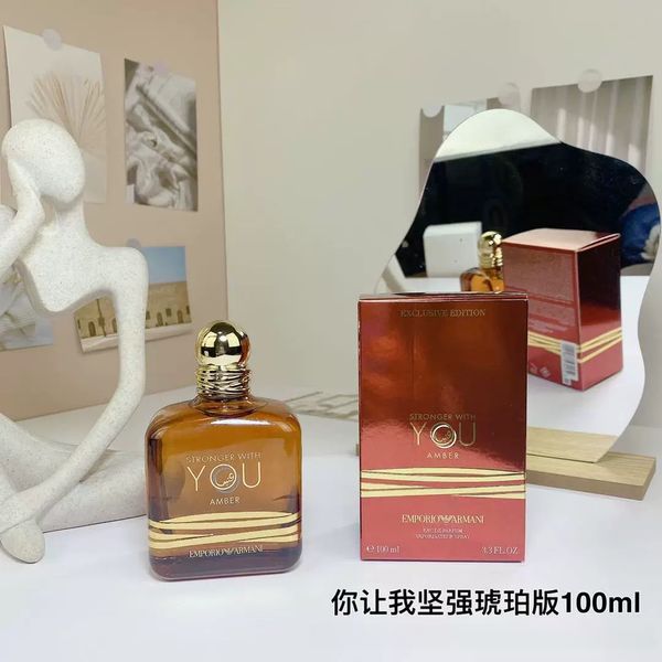 

2025 Hot Sell Male STRONGER WITH YOU Absolutely Perfume for Mens Women 100ml Cologne Long Lasting Fragrance Eau De Parfum Spray