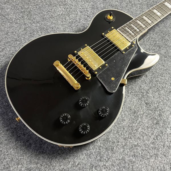 

Pro-Grade LP-Style Guitar - 24K Gold Hardware & AAA Mahogany Body | Stage-Ready Build