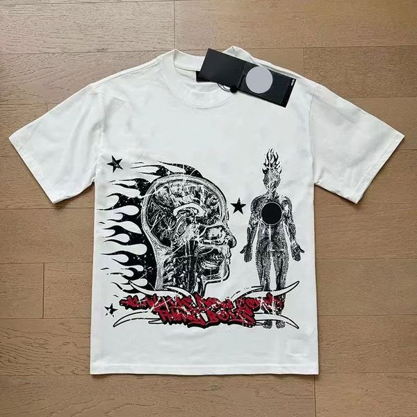 

Mens T Shirt designer tshirts Womens Shirts Summer Fashion clothes starshirts Wash Letters Casual streetwear Washed Short Sleeve Man Tee Tops graphic tee asian size, A16
