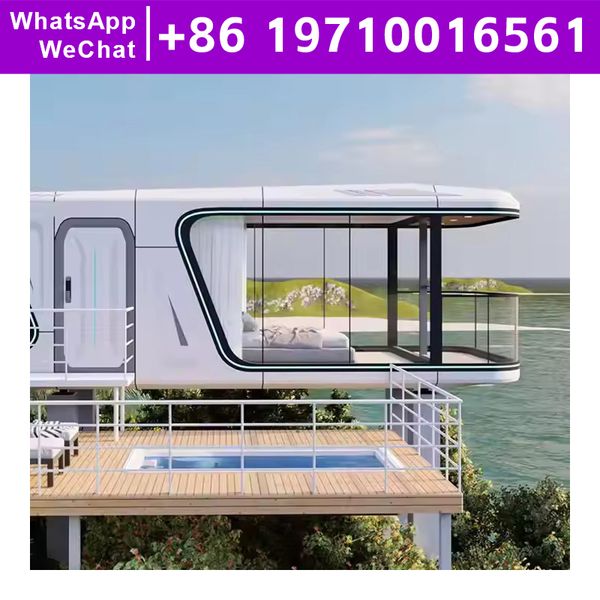 

Customize Design Mobile House Luxury Prefabricated Villa Modern Outdoor Space Capsule House High Quality Factory Price Hot Sale