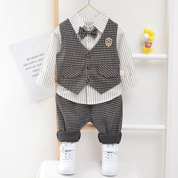 k281 Baby Boys Smart Casualwear Coordinated Suits Including Shirt, Jacket, Trousers Perfect for Birthdays and Parties
