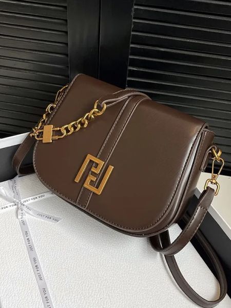 

2025 new designer Shoulder Bags For womans ladies flap square bag handbag women crossbody saddle bag, Color 3