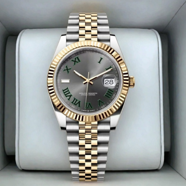 

Wristwatch womens automatic mens luxury watch 36/41MM Full Stainless steel Luminous Waterproof gold Women Watch Couples Style Classic Wristwatches Wholesale, Color 18