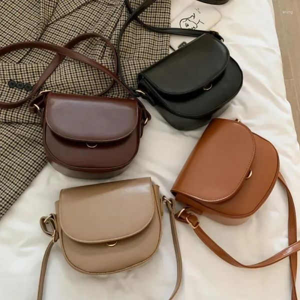 

Shoulder Bags Women's Bag Simple Trendy Crossbody For Women Solid Wild Flap Tote Designer Small Handbags And Purses Fashion, Khaki