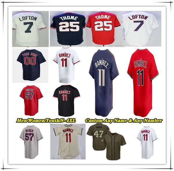 

Jose Ramirez Baseball Jersey Steven Kwan Carlos Santana Gabriel Arias Kyle Manzardo Bo Naylor Nolan Jones Ben Lively Luis Ortiz Brayan Rocchio Daniel Schneemann 4XL, Men player version red