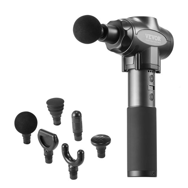 VEVOR Massage Gun Deep Tissue Percussion Muscle Massager for Athletes Electric Pain Relief Relaxation 250513