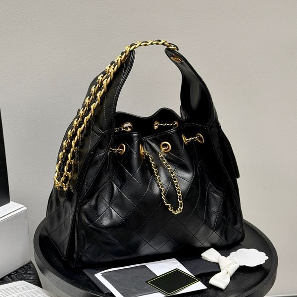 

Mirror Designer 25c Hobo Womens Trendy denim Drawstring handbag shopping bags Hippie hobo underarm Women Fashion designer weekend large shoulder bag, Pink