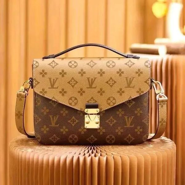 

Designer Messenger Bag Shoulder Bags Sacoche Handbags Designer Corssbody Leather Cross Body Women Lady Purse Satchel Bag, 1#