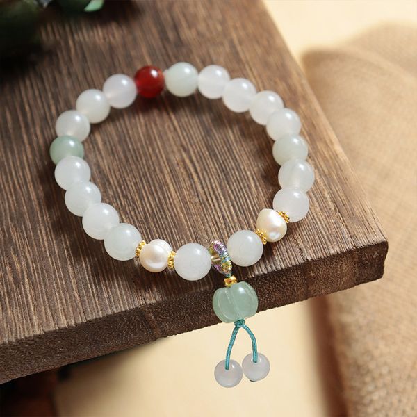 

Buddha Stones Attracting Love and Protection Pink Bracelet Bangle Bundle