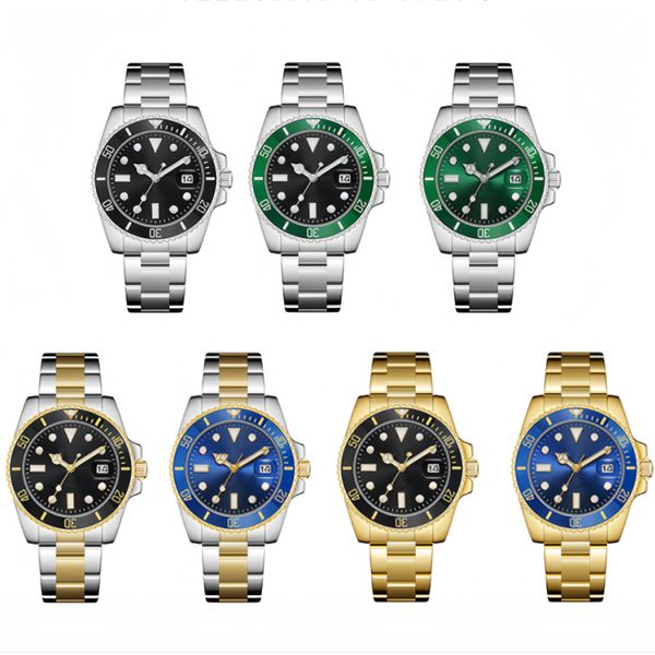

automatic watches full Mechanical Luminous watch stainless steel strap, Color 14