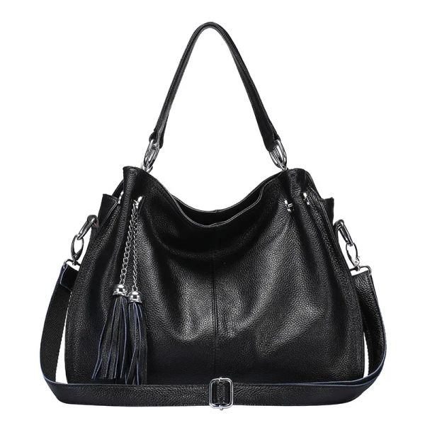 

Casual Tote Women Shoulder Bags Cow Genuine Leather Women Bags Designer Brand Female Handbags Crossbody Bag sac a main WYQ067, Light blue