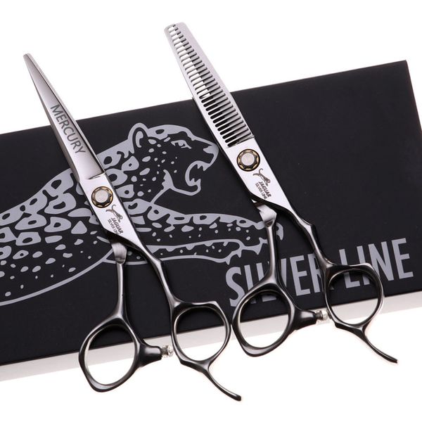 

Hair scissors 6 Inch Professional Hairdressing Scissors Set Cutting+Thinning Barber Shears High Quality