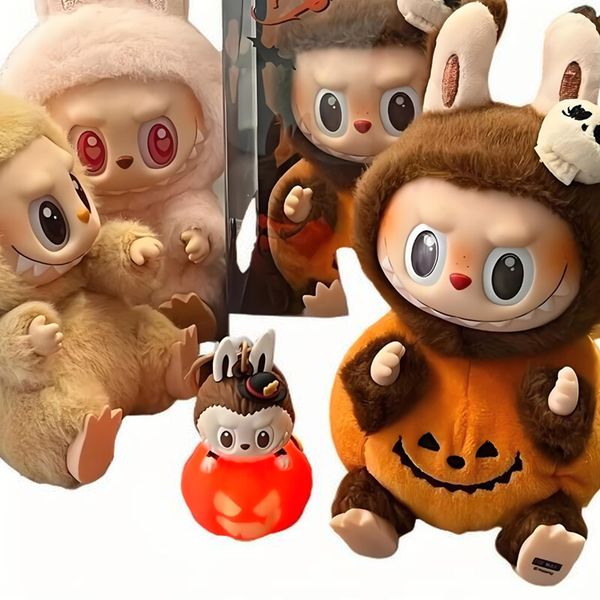 

Monster Blind Pumpkin Box Labubu Halloween Carnival Cute Cartoon Vinyl Doll Desktop Toy Gift Picture Decoration Birthday GiftT258747, Pumpkin lab