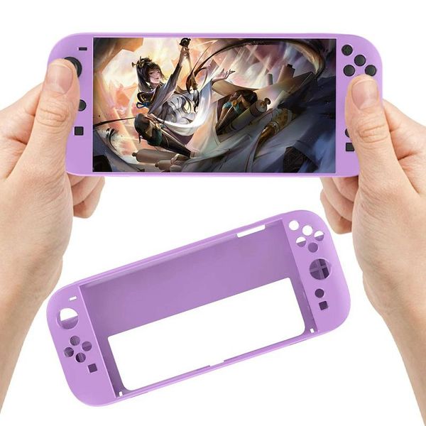 Protective Cases for Nintendo Switch 2 Silicone Soft Anti-Drop Protective Covers Compatible with Switch 2 Integrated Full Shell Handheld Gaming Console