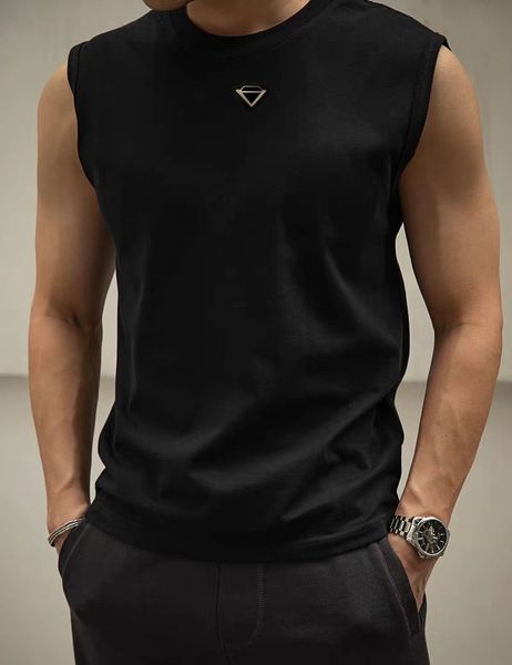 

Mens designer t shirt Tees Mens Tank Tops t shirts Summer Slim Fit Sports Breathable Sweat-absorbing Black Underwear Bottom Top Fashion Men's Clothing, A4