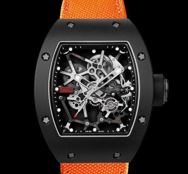 5A Watch 035-02 Automatic Skeletonised manual winding movement Discount Designer Wristwatch For Men Women's Watches Fendave