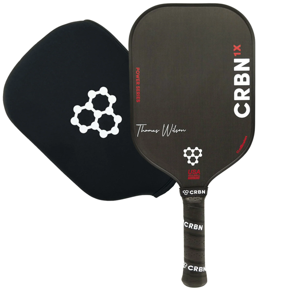 

CRBN Power T700 Carbon Fiber Hybrid Pickleball Paddle 12mm honeycomb core Increased Sweet Spot, USAPA Approved for Pro | Signature payment!