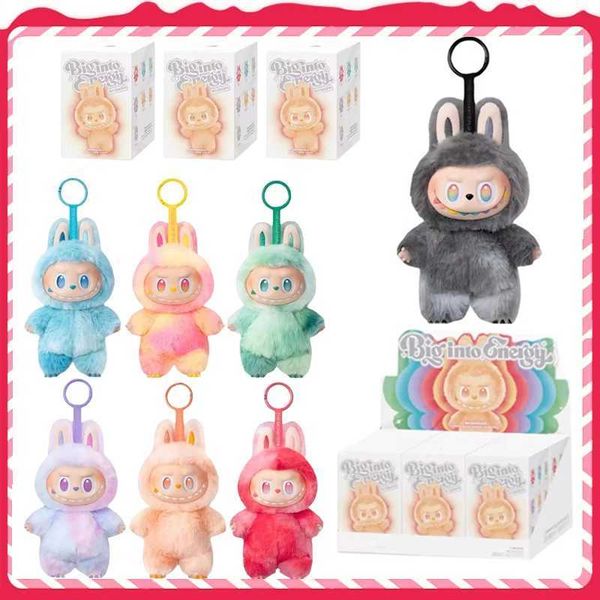 

2025 Labubu animated characters have a seat series aron 2 pendant doll gift vinyl bag cute monster blind box jelle001