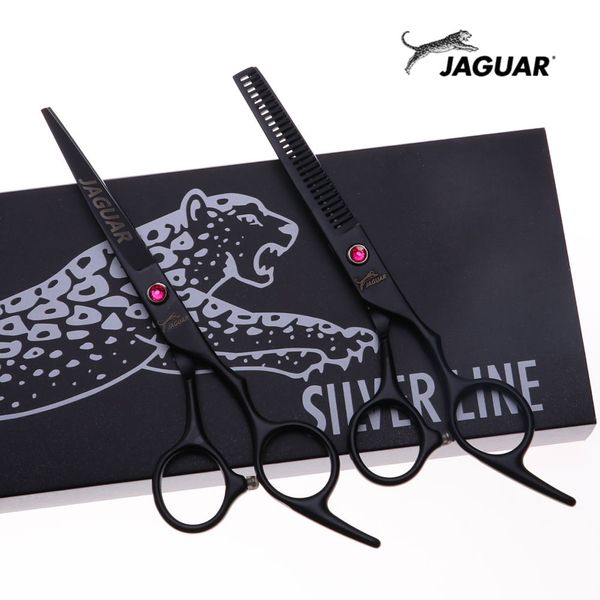 

Black Hairdressing Scissors Professional High Quality 6.0 Inch Hair straight/curved Cutting+Thinning Scissors Salon Shears Barber Scissors Shop
