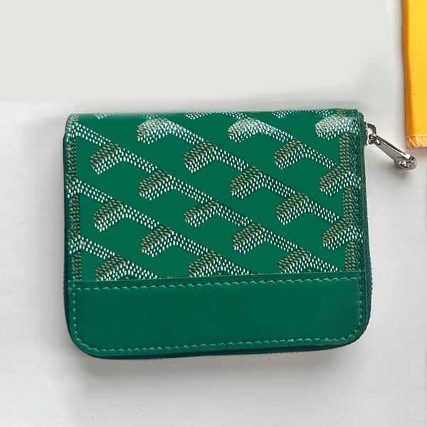 

Purse Wallet Card Holder Coin Purse Fashion Card Case High Quality Genuine Leather Interior Compartment With Box With Zipper Cardholder Designer Wallets For Women, Orange