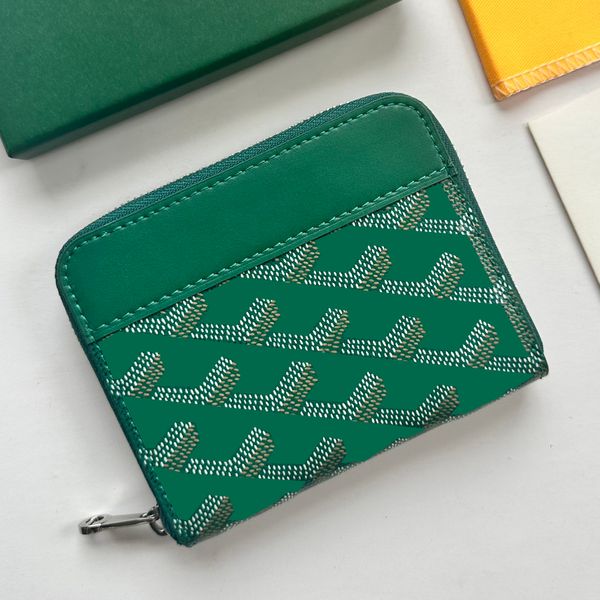 

Designer Wallets Cardholder Coin Purses Designer Card Case High Quality Genuine Leather Interior Compartment Box With Zipper Card Holder Women Wallet Designers, Black