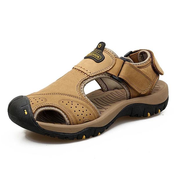 Mans shoes Genuine Leather Men Sandals Summer Mens Shoes Outdoor Water Shoes Leather Sandals For Men 250515BJ