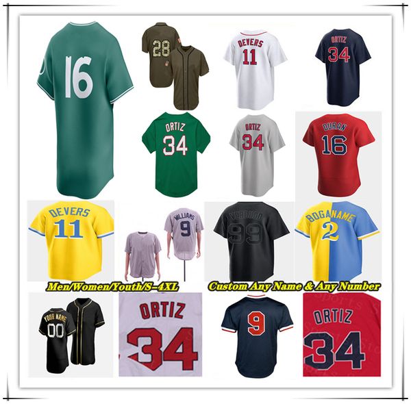 

2025 City Connect Baseball Jersey Jarren Duran Alex Bregman Rafael Devers Trevor Story Wilyer Abreu Kristian Campbell Ceddanne Rafaela Garrett Crochet David Ortiz, Men retro navy style