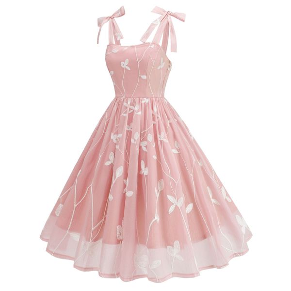 

040-A pink girl' dress for outdoor activities, Lavender