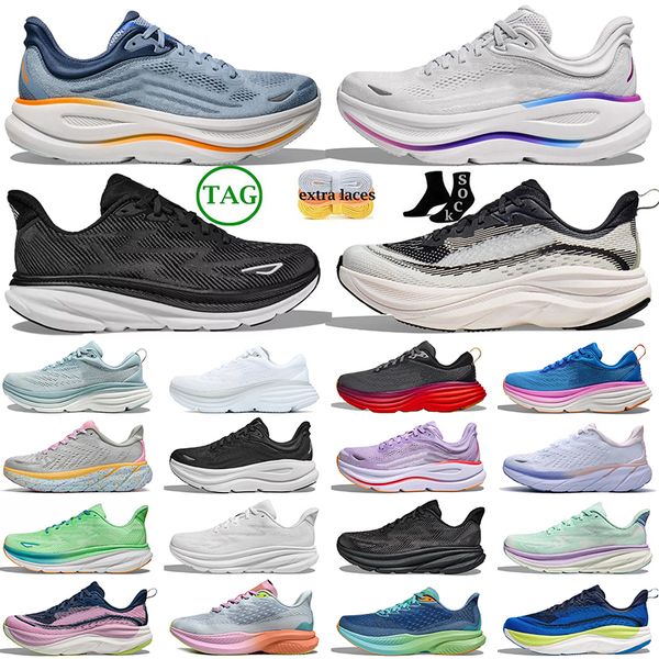 

2025 Fashion ONE ONE Bondi 8 Clifton 8 9 Kawana Running Shoes Womens black white trainers Sneakers Designer Women Men Outdoors Free People Platform Shoe, M202