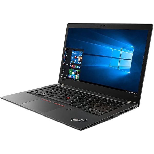 Lenovo ThinkPad T480s Windows 10 Pro Laptop - Intel Core i5-8250U, 8GB RAM, 256GB SSD, 14" FHD 1920x1080 Fingerprint Reader, Black(USED 90% New)