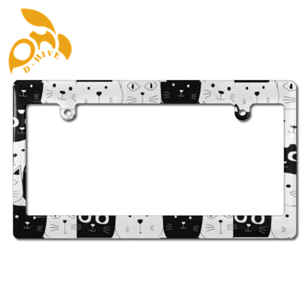 Free Shipping 2025 new designer customized Exterior Accessories License Plate Frames Japanese holder printing fashion